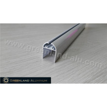 Tubo inferior Gl1067 para persiana enrollable en perfil de aluminio